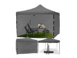 Pavilion de gradina Sunwaal, gri, 300 x 300 cm, MalTec 111248