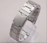 Brățară Oțel Inoxidabil 316L pentru Tissot T120 &ndash; 22 mm &ndash; Argintie &ndash;