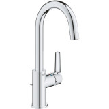 Baterie lavoar Grohe Start 24203002, 3/8&amp;#039;&amp;#039;, marimea L, pivotanta, cartus ceramic, ventil cu tija, Crom