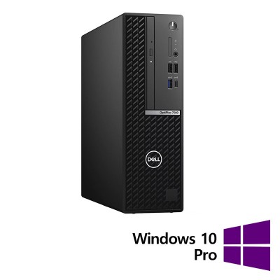 Calculator Refurbished DELL OptiPlex 7080 SFF, Intel Core i5-10500 3.10 - 4.50GHz, 8GB DDR4, 256GB SSD + Windows 10 Pro NewTechnology Media foto