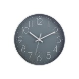 Ceas de perete fără fir HZDHCLH, 30 cm, ceas de perete silențios, fără zgomot de ticăit, ceas modern funcționat cu baterii pentru casă, bucătărie, liv
