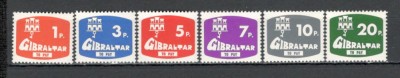 Gibraltar.1976 PORTO-Stema SG.23 foto