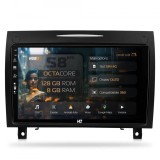 Navigatie Mercedes Benz SLK (2006-2010) 8GB RAM Android 13 Octacore Slot Sim 4G DSP GPS Wi-FI Carplay Android Auto USB Bluetooth Waze Touchscreen 9 In