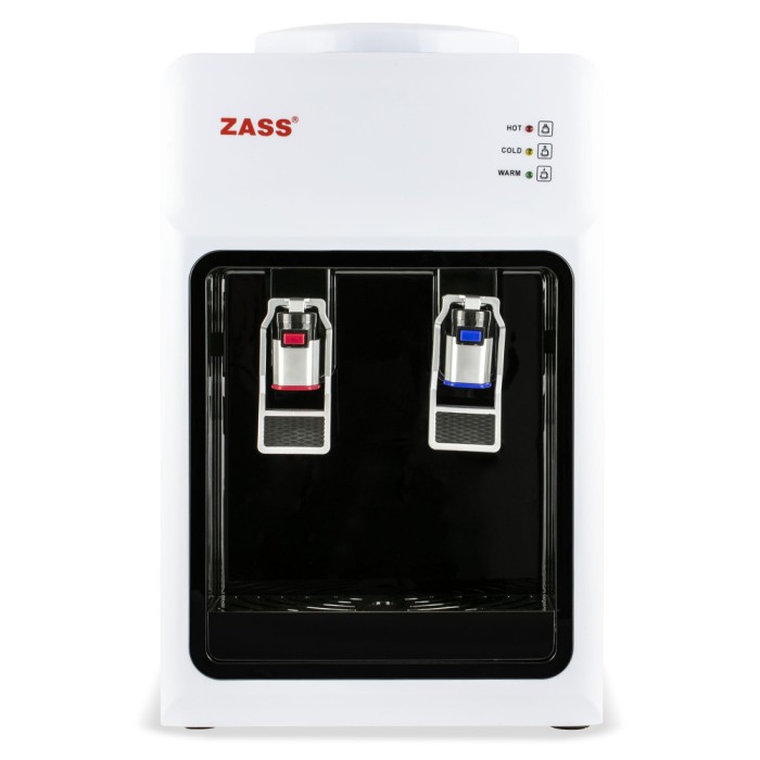 Dozator apa de birou, Zass ZTWD 13C cu compresor, Putere incalzire 550W, putere racire 90W, functional cu bidoane de apa 11L si 19L ProDesign DailyApp