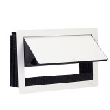Priză Blat Incastrabilă EVOline 937 Flip Top Push, 3 x Schuko, Albă