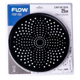 FCDP-25B Cap de dus 25 cm tip ploaie, negru ABS, FLOW Innovative ReliableTools