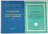 INDRUMATOR IN ARHIVELE STATULUI , JUDETUL MEHEDINTI , VOLUMELE I - II , intocmit de N. CHIPURICI ... S. MANEANU , 1974