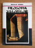 FILOSOFIA VALORILOR - NICOLAE RAMBU