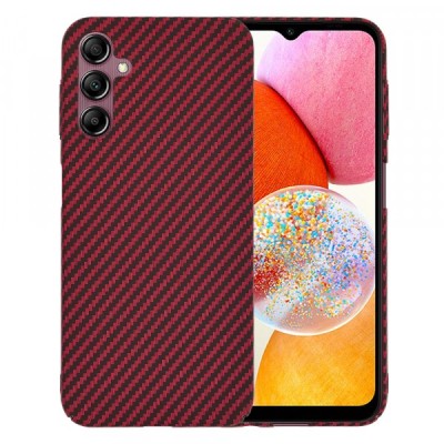 Husa pentru Samsung Galaxy A14 A145 / A14 5G A146, Techsuit, Carbonite FiberShell, Rosie foto