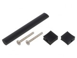 Manetă Aluminiu Negru Mat 30,5mm x 116mm x 15,5mm