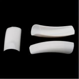 Tipsuri unghii Nr.4, 50buc - Perfect Square, French White, AMAZING SHINE