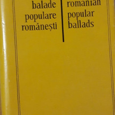BALADE POPULARE ROMANESTI - EDITIE BILINGVA ROMANA ENGLEZA