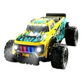 Masina de teren cu telecomanda Strong Grip, tractiune diferentiala, lumini, acumulator inclus, 25 x 16 x14 cm