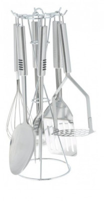 Set ustensile din inox, 7 piese, Bohmann foto