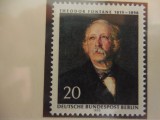Serie timbre nestampilate Germania Berlin Vest MNH Berlin West, Nestampilat
