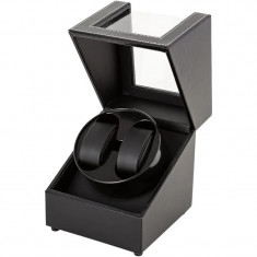 Cutie intors ceasuri automatice iUni, Watch Winder 2, Black foto