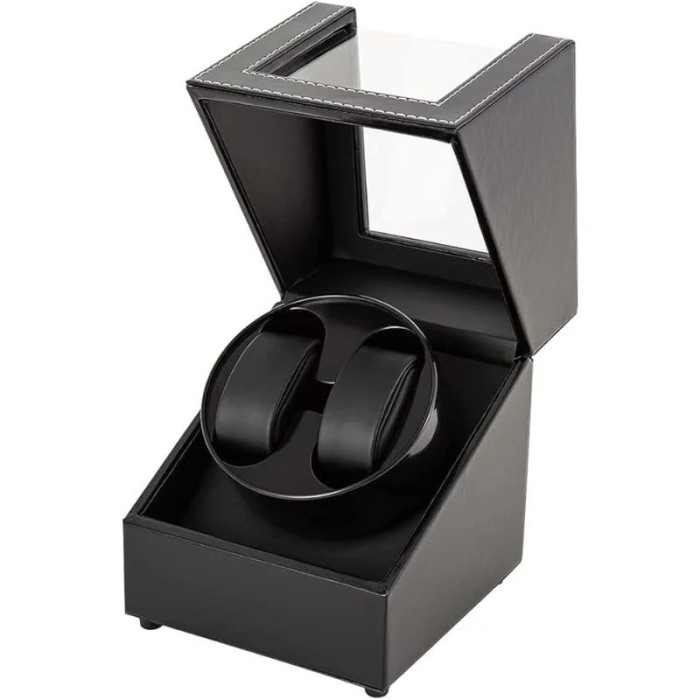 Cutie intors ceasuri automatice iUni, Watch Winder 2, Black