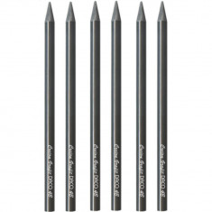 Set 6 Creioane Grafit DACO, Mina 4B, Corp din Grafit, Creioane Desen 4B, Creioane Grafit 4B, Creioane Tehnice, Set Creioane Grafit, Creion Grafit 4B,