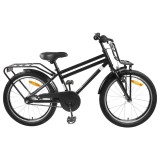 vidaXL Bicicletă pentru Copii 20 Inci pentru 6-11 ani Negru 42009281