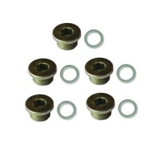 Set 5 dopuri + 5 saibe pentru 9151 (M17x1.5)