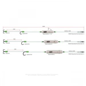 Rig Somn Madcat 8/0 Adjusta Basic River Rigs Live Bait M foto