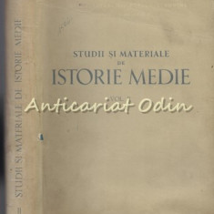 Studii Si Materiale De Istorie Medie II - Barbu T. Cimpina