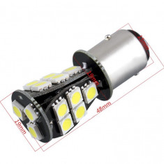 Bec BAY15D 18 Led Lux SMD 5730 Doua Faze CanBus 24V TCT-5240