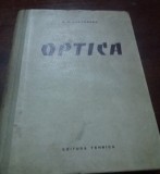 OPTICA - G. S. LANDSBERG, 1958 TD