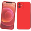 Husa Liquid soft touch compatibila cu Apple IPhone 12, Red - ALC&reg;, ALC MOBILE