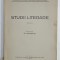 STUDII LITERARE , VOLUMUL II , DIRECTOR D. POPOVICI , 1943