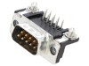 Conector D-Sub 9-PIN 90&deg; THT UNC 4-40 AMPLIMITE, TE Connectivity