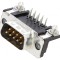 Conector D-Sub 9-PIN 90&deg; THT UNC 4-40 AMPLIMITE