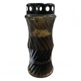 Set 3 Candele Decorative Class5 cu capac 4-5 zile 21.5x8cm CNN49284