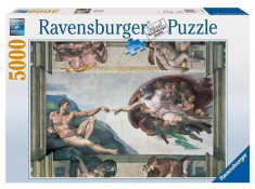 Puzzle Michelangelo Creation Of Adam (5000 Pcs) foto