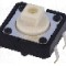Microintrerupator, 12x12mm, OFF-(ON), SPST-NO, OMRON OCB - B3F-4050