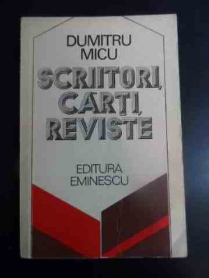 Scriitori, Carti, Reviste - Dumitru Micu ,542119 foto