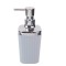 Dozator de sapun, Plastic, 400 ml, Gri, Wei