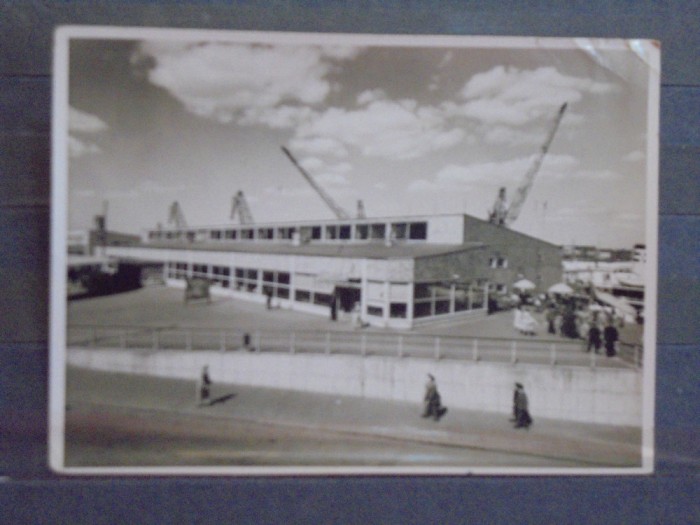 FINLANDA - HELSINKI - CLADIREA VAMEI PORT - 1954 - CIRCULATA, TIMBRATA -