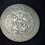 Polonia 18 groschen 1755 argint Agustus lll