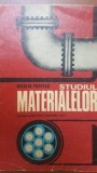 Studiul materialelor manual pentru licee industriale, anul I- Nicolae Popescu