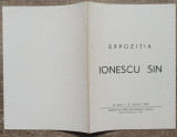 Pliant expozitia de pictura Ionescu Sin 1957