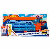 HOT WHEELS MEGA TRANSPORTATOR MASINI SI PISTA DE LANSARE