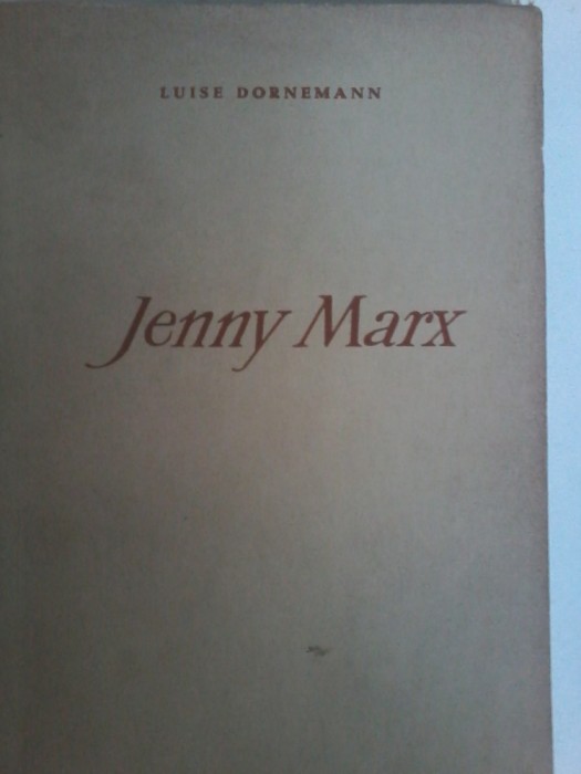 Luise Dornemann - Jenny Marx