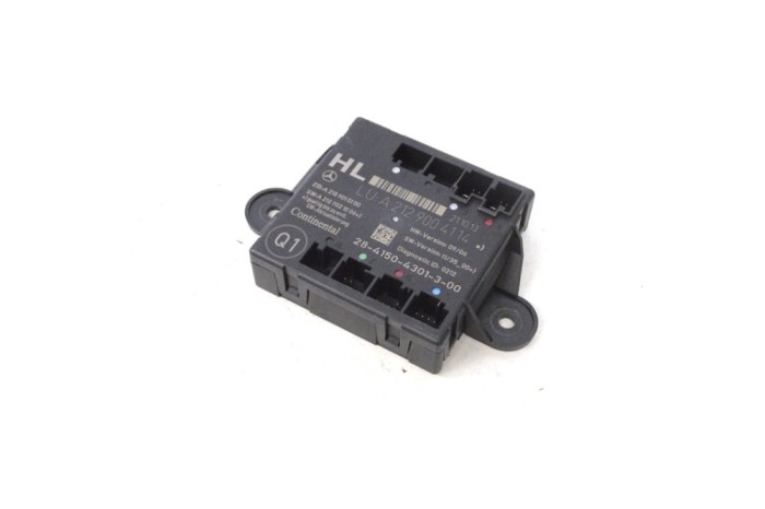 Modul de control ușă st&acirc;nga spate MERCEDES-BENZ E W212 2014 OEM: A2189010100,A2129004114,A2129021006 | 15297452