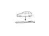 Prag Fiat Punto 2 (188) 07.1999-07.2003 Fiat Punto 2 Fl (188) 07.2003-09.2005 Dreapta , model cu 3 usi, prag din metal, Rapid