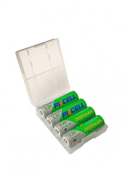 Set 4 acumulatori AA, HR6, 2600 mAh, Ni-Mh, 1.2V