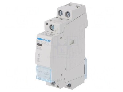 Contactor 2-pol 25A 12VDC NO foto