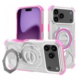 Husa pentru Apple iPhone 17 Pro Max, Techsuit, Carbon Shield Pro, Roz