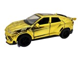 Macheta Lamborghini Urus auriu 1:32 cu lumini sunet usi capota portbagaj care se deschid