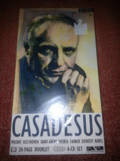 Casadesus 4 Cd set+booklet Mozart Beethoven Weber Ravel Debussy Saint-Saens foto